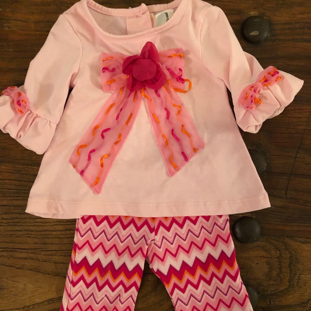3-6 Month Boutique Outfit